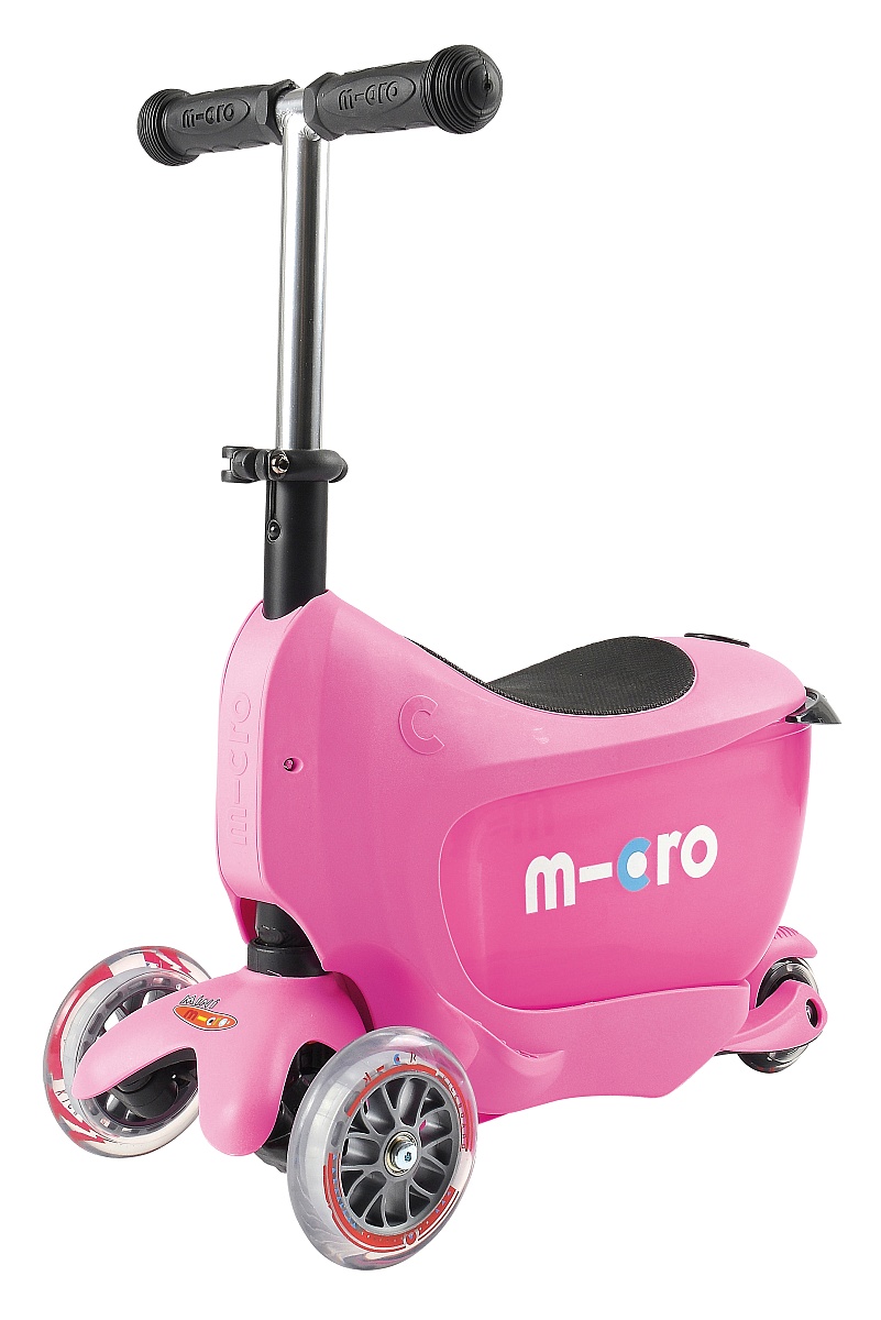 Micro Mini2go Deluxe - růžová (pink)