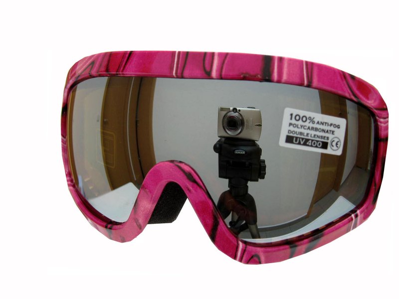 Dětské lyžařské brýle Spheric Minnesota růžové - - Sklo: žluté