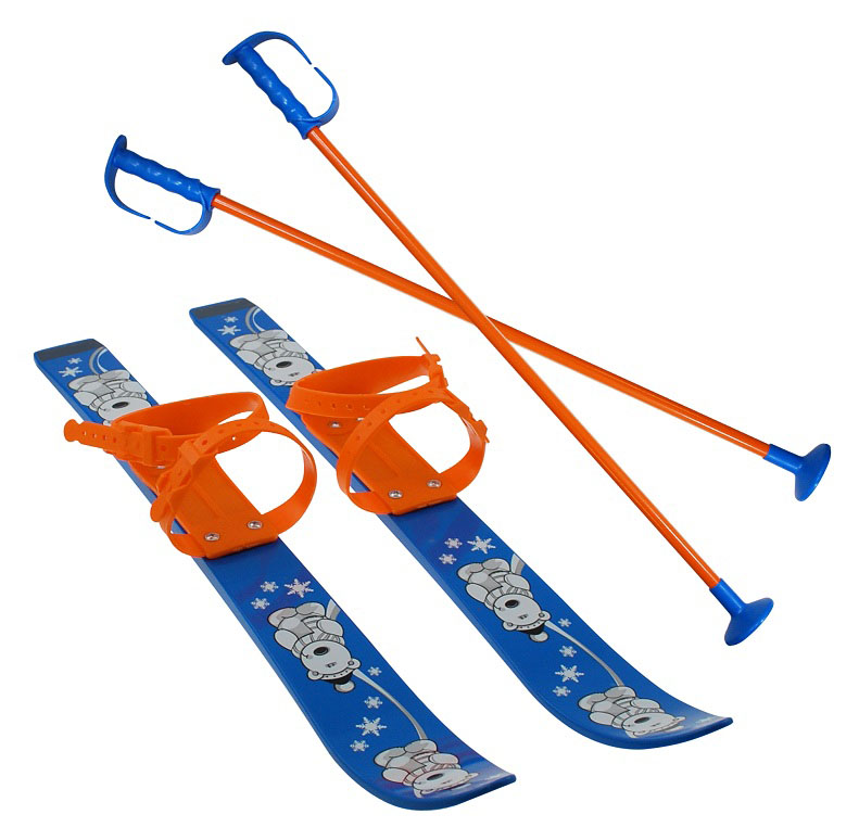 Dětské lyže Sulov 70cm, světle modré