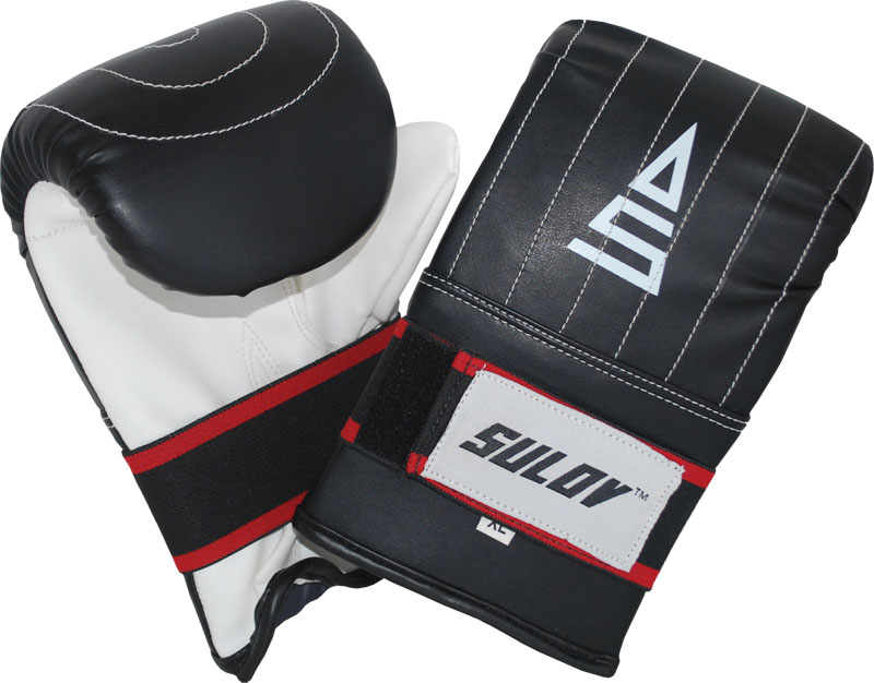 Box rukavice pytlovky Sulov DX černo-bílé - XL