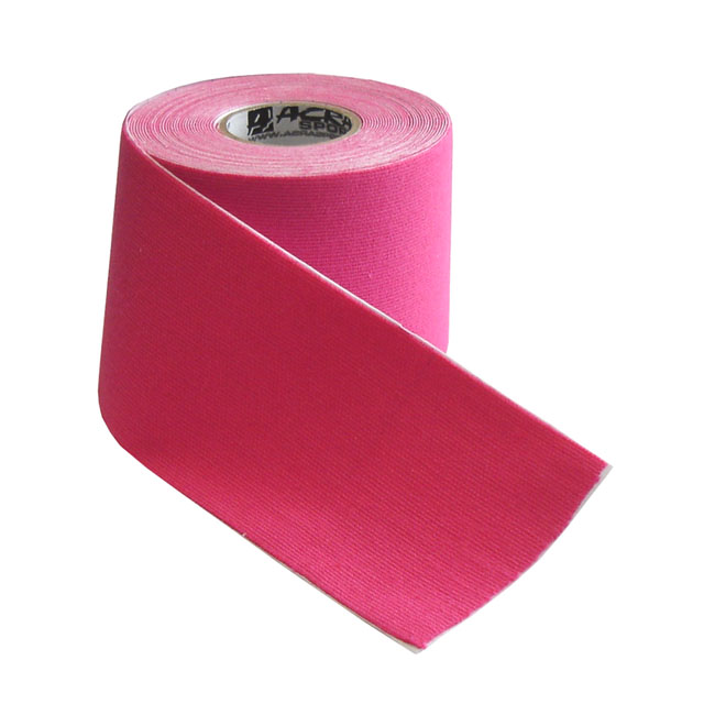 Kinezio tape Acra 5cm x 5m růžový