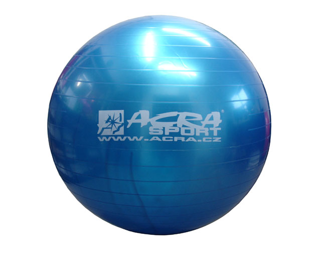 Gymnastický míč Acra S3214 85cm modrý