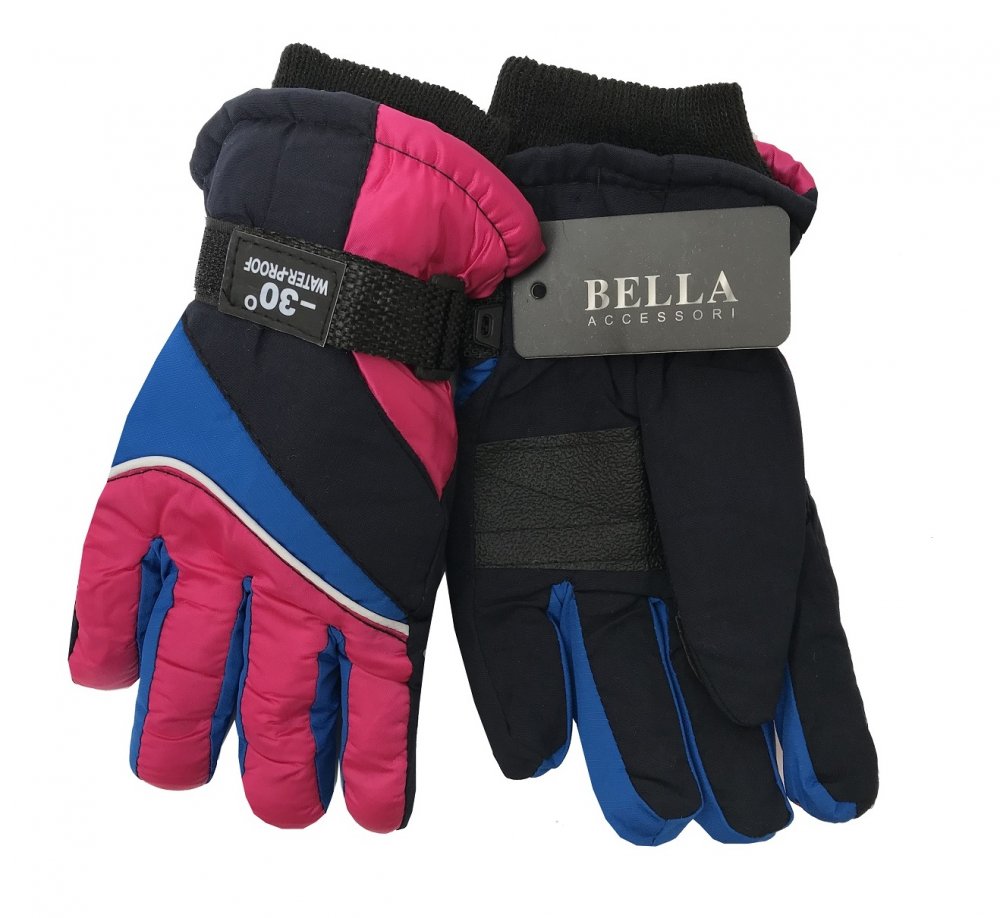 Dětské zimní rukavice Bella Accessori 9011S-2 růžová