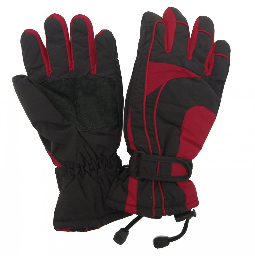 Dámské lyžařské rukavice Lucky B-4155 červené