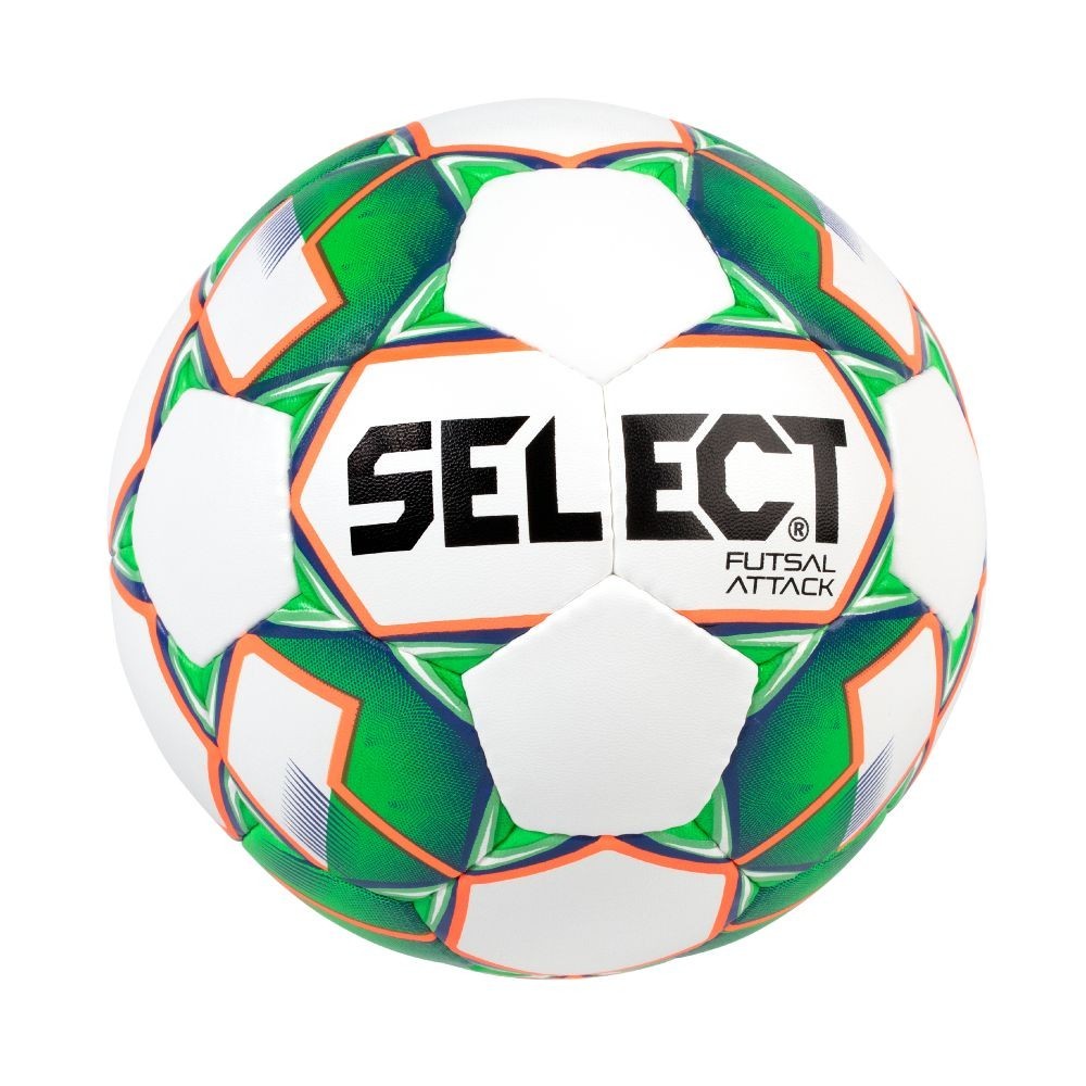 Futsalový míč Select FB Futsal Attack bílo/zelená vel.4