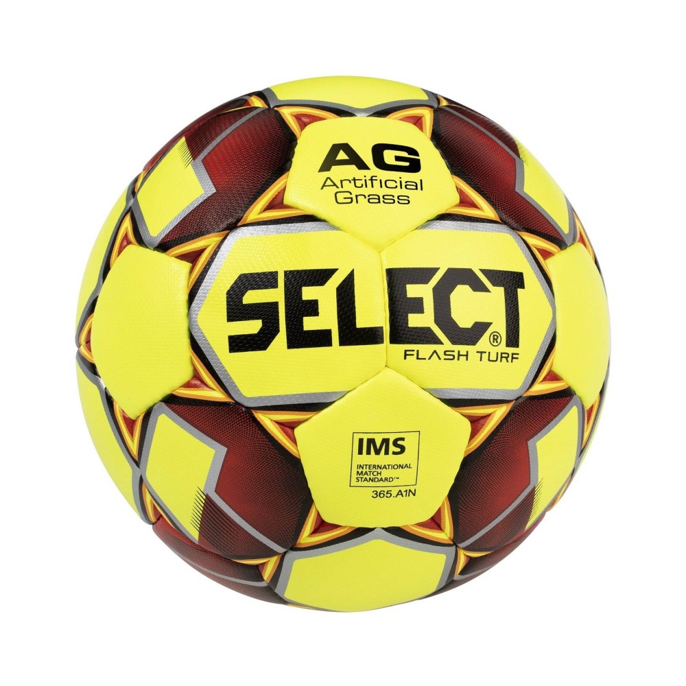 Fotbalový míč Select FB Flash Turf žluto/červená