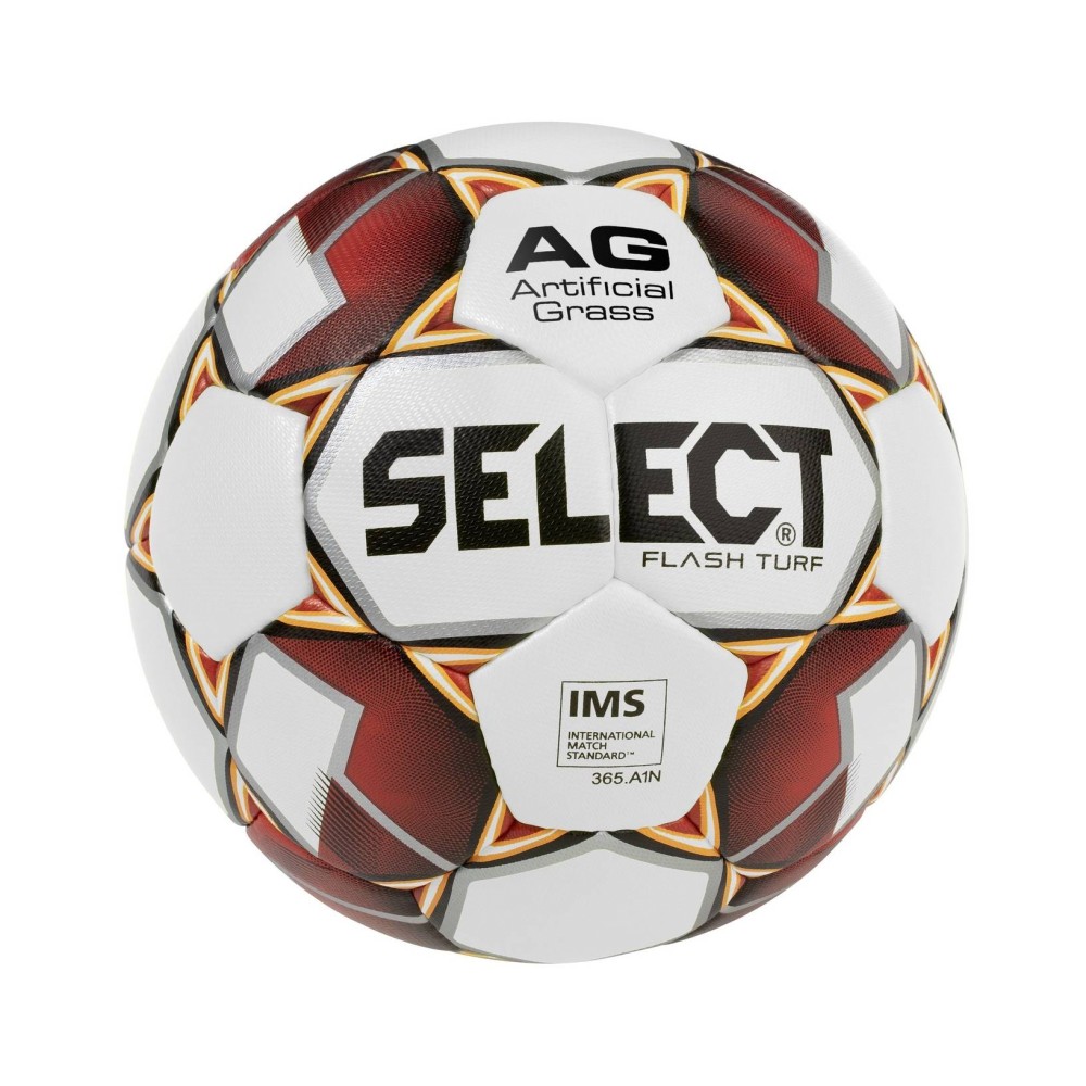 Fotbalový míč Select FB Flash Turf bílo/červená