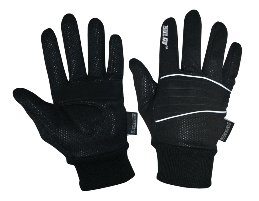Zimní rukavice Sulov pro běžky i cyklo černá