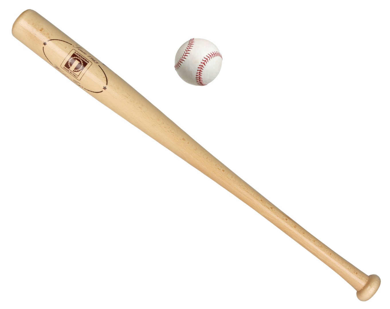 Baseball pálka s míčkem 30" 75cm