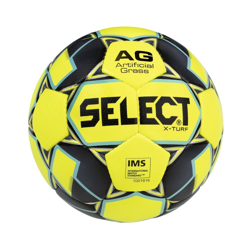 Fotbalový míč Select FB X-Turf žluto-šedá