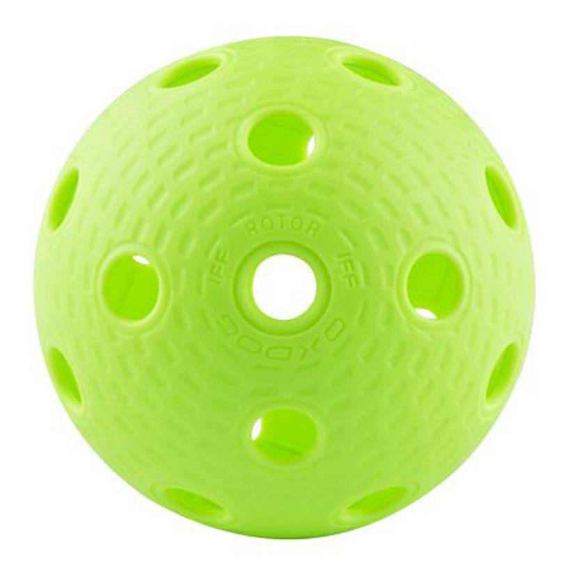 Florbalový míč Oxdog Rotor - zelený