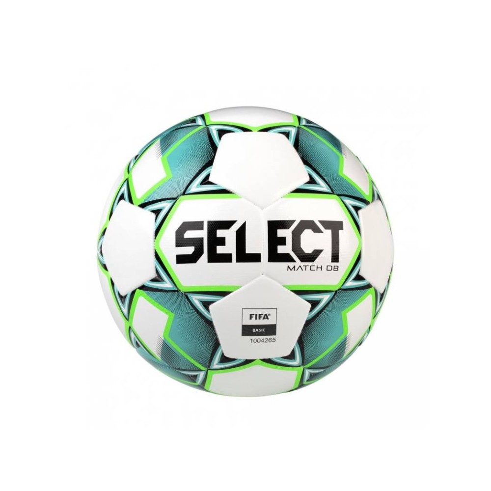 Fotbalový míč Select FB Match DB - FIFA Basic bílo zelená vel.5