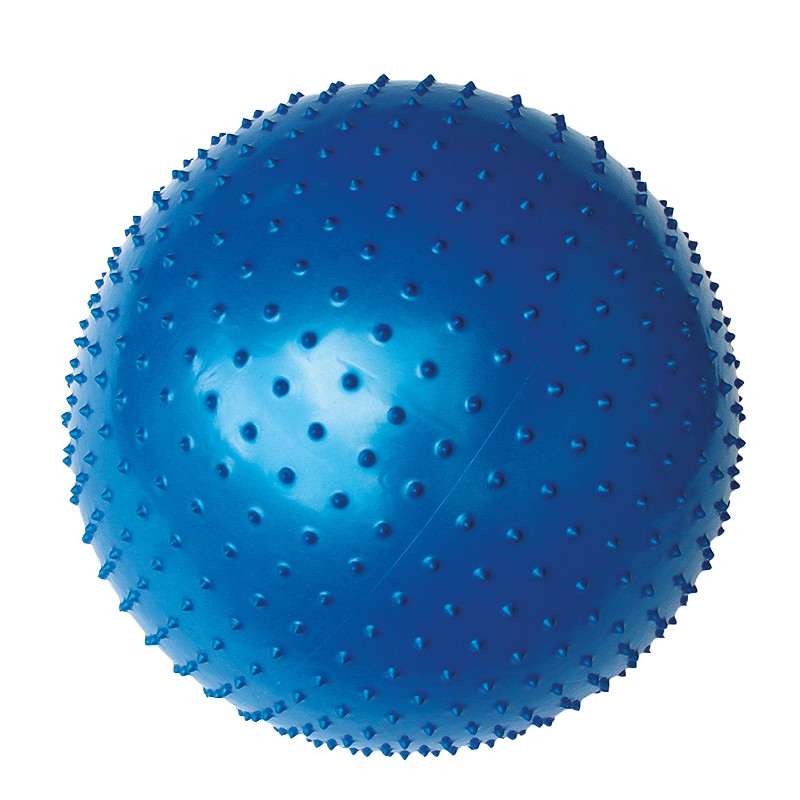 Gymball  Yate s výstupky modrý 65cm
