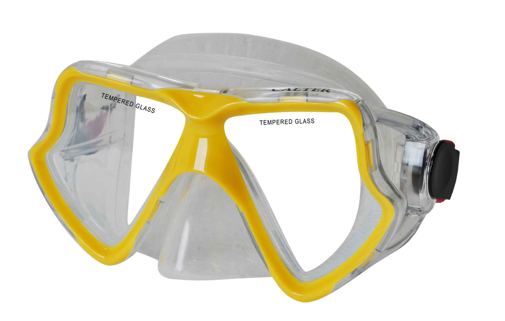Potápěčská maska CALTER SENIOR - žlutá