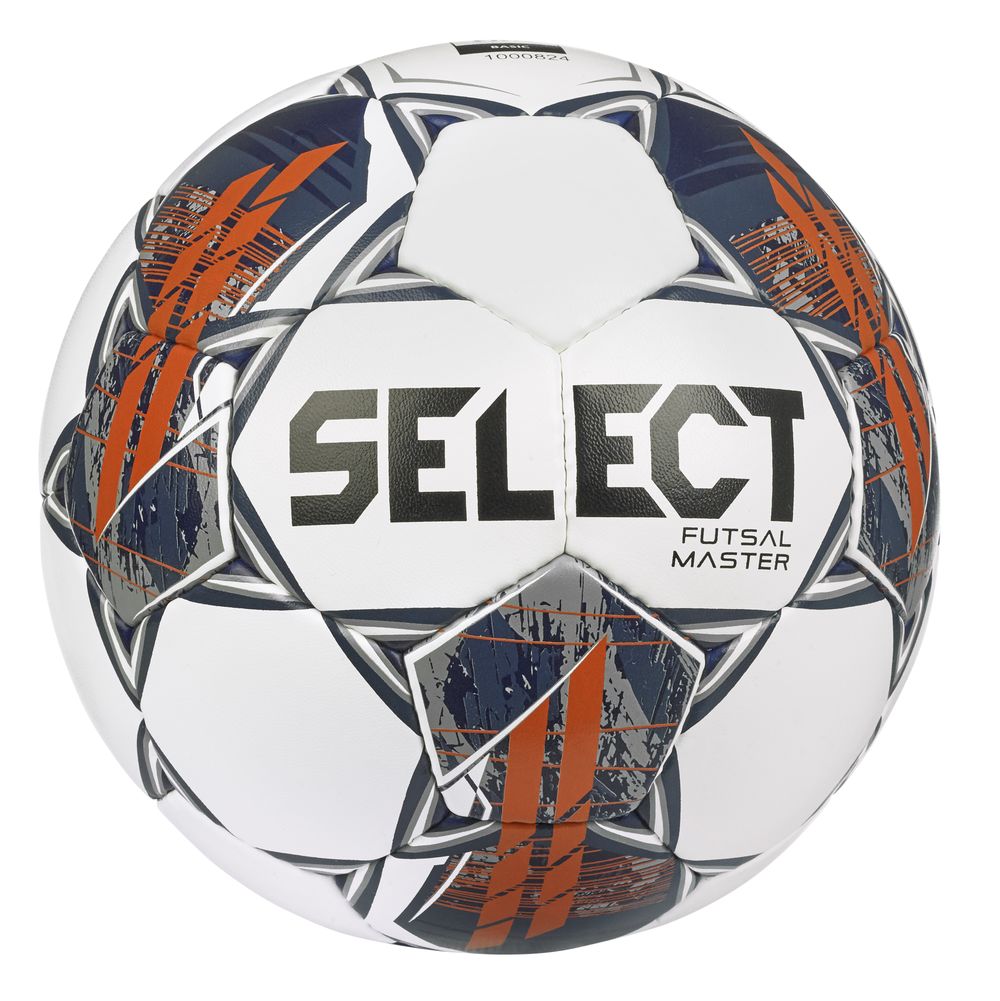 Futsalový míč Select FB Futsal Master Grain bílo/oranžová vel.4