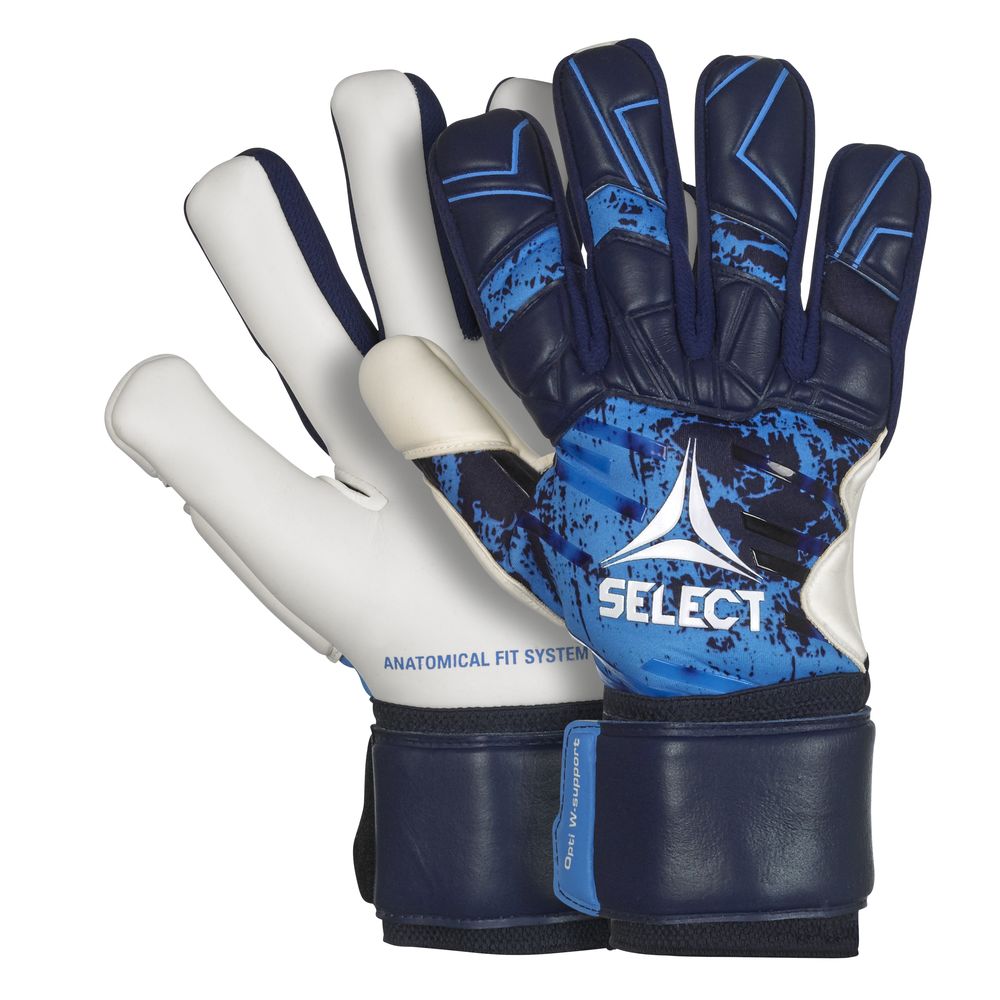 Brankářské rukavice Select GK gloves 77 Super Grip bílo/modrá 
