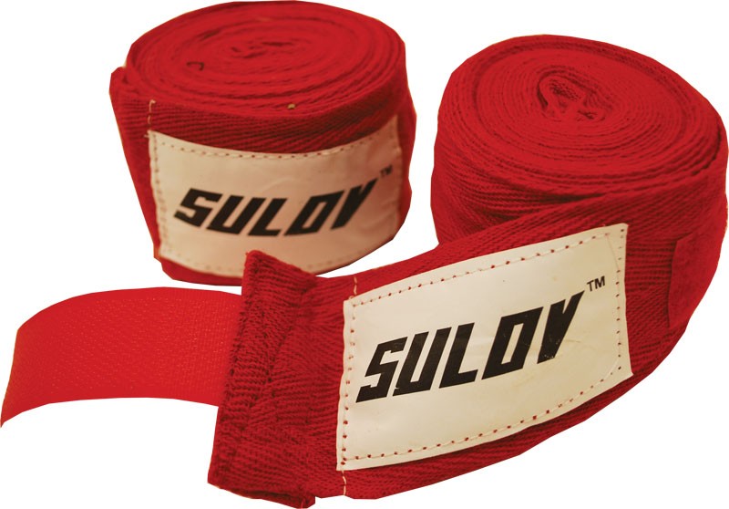 Box bandáž Sulov nylon 3m, 2ks, červená