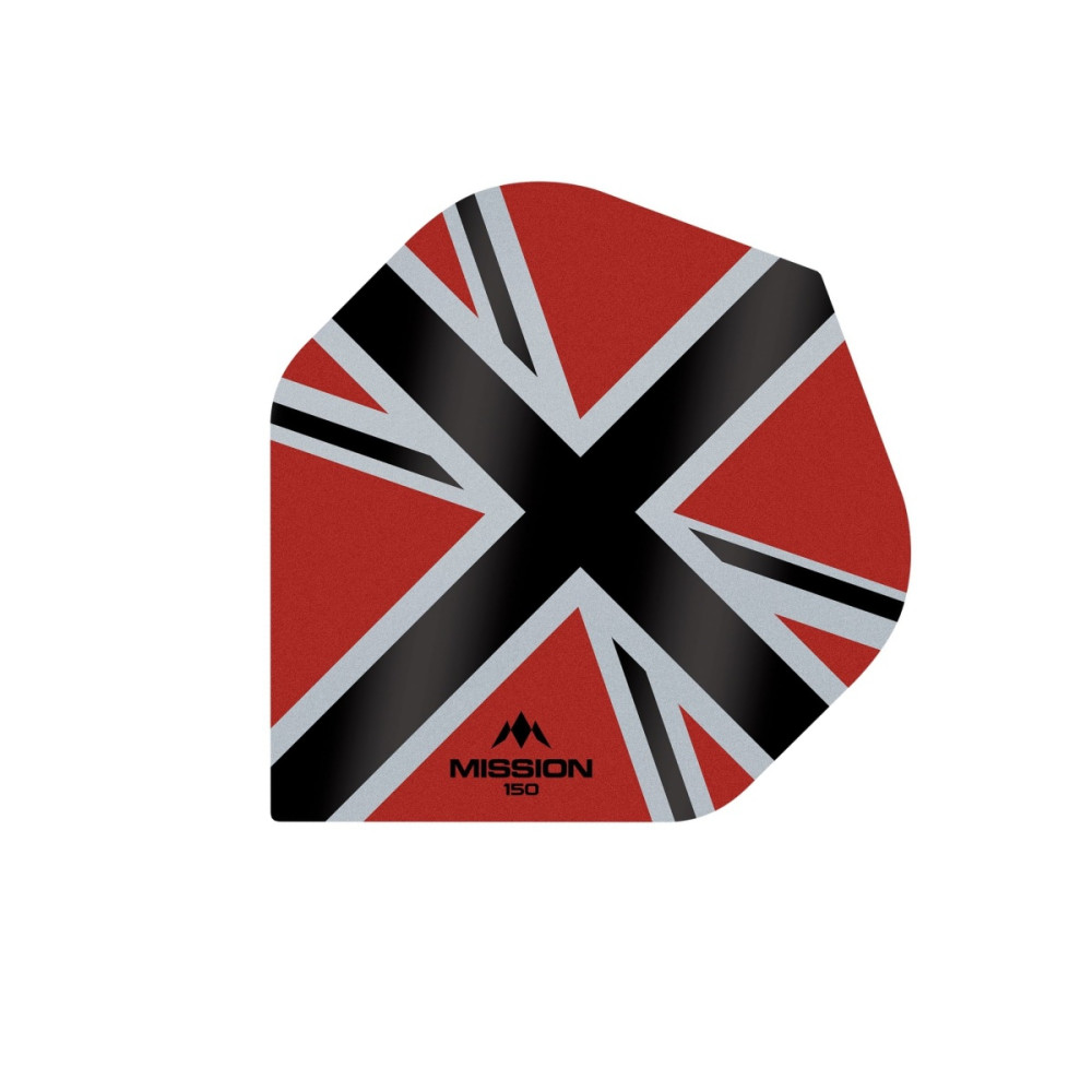 Letky Mission Alliance-X Union Jack 150 Red/Black F3139