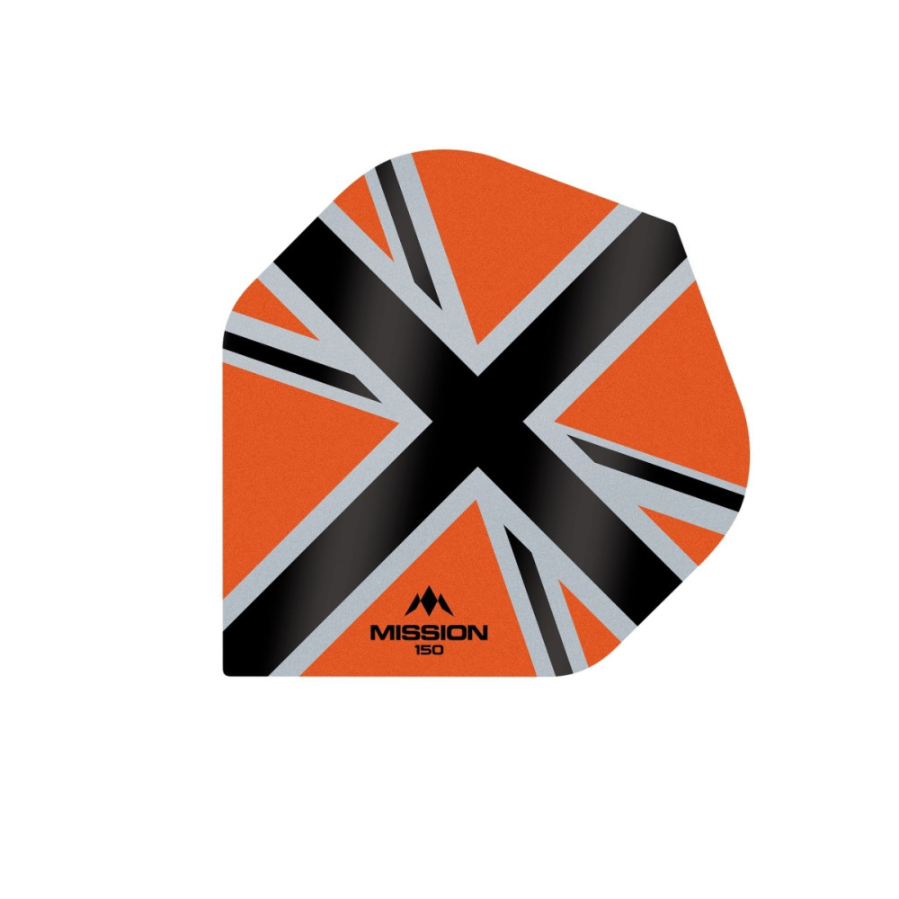 Letky Mission Alliance-X Union Jack 150 Orange/Black F3138