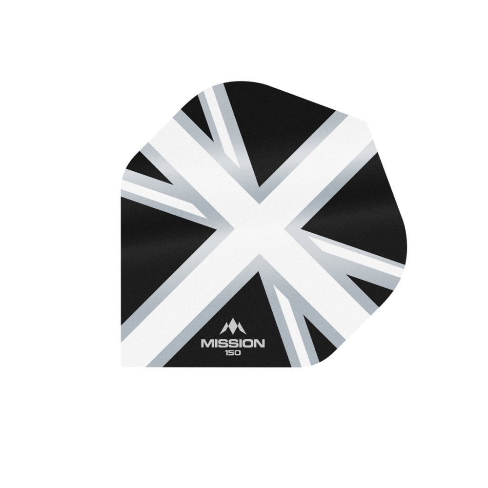 Letky Mission Alliance Union Jack 150 Black/White F3136