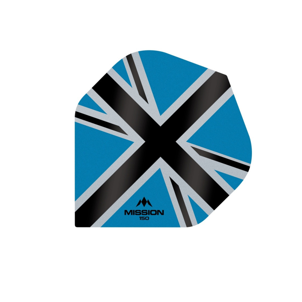 Letky Mission Alliance-X Union Jack 150 Blue/Black F3142