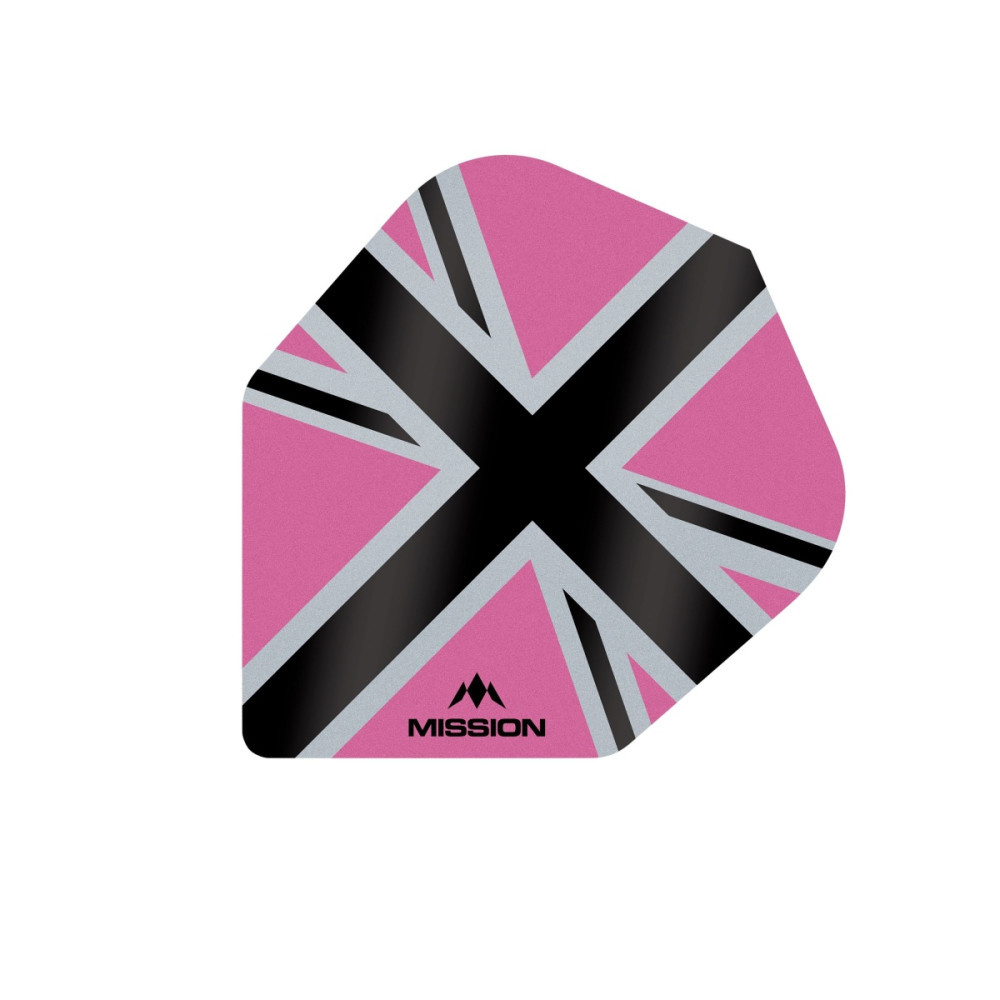 Letky Mission Alliance - X Union Jack NO6 Pink/Black F3124