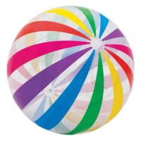 Nafukovací míč Intex 59065 barevný 107cm