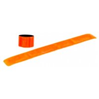 Reflexní páska bez potisku - oranžová
