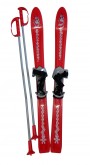 Dětské lyže Baby Ski s vázáním - červené 90cm