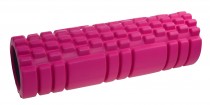 Masážní válec Lifefit Joga Roller A11 - 45x14cm růžový