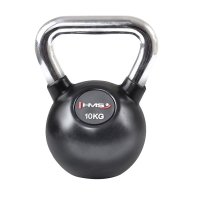 Kettlebell HMS s chromovaným úchopem 10kg