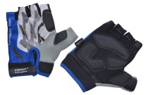 Cyklistické rukavice Truly Top NX3Gel - modrá
