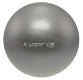 Míč overball Lifefit 20cm stříbrný
