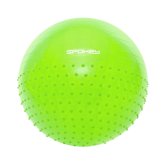 Gymnastický masážní míč Spokey Half Fit 2v1 včetně pumpičky 65cm
