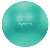Gymnastický míč Lifefit Anti-Burst 75cm tyrkysový
