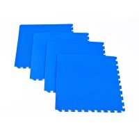 Podložka na cvičení Spokey Scrab modrá 61x61x1,2cm
