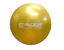 Gymnastický míč Acra S3214 85cm žlutý