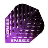 Letky Harrows Dimplex Sparkle Black and Purple F2496