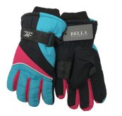 Dětské zimní rukavice Bella Accessori 9009-5 světle modrá