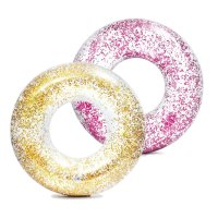 Nafukovací kruh Intex 56274 Glitter Gold 119cm