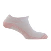 Ponožky Mund Invisible Coolmax bílo/růžové