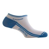Ponožky Mund Invisible Coolmax bílo/modré
