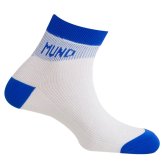 Ponožky Mund Cycling/Running bílo/modré
