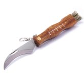 Zavírací houbařský nůž MAM 2591 s pouzdrem - buk, 7,5cm