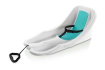 Plastový bob Acra Baby rider bílý