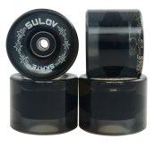 Kolečka Penny board Sulov Black Transparent 60x45mm 4ks