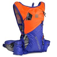 Cyklistický a běžecký batoh Spokey Sprinter oranžovo/modrý 5l