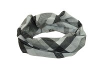 Sportovní šátek Sulov šedo-černý
