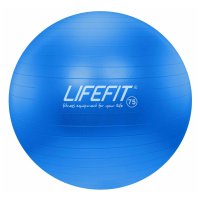Gymnastický míč Lifefit Anti-Burst 75cm modrý 