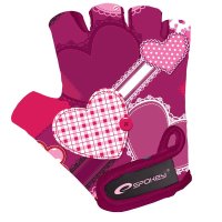 Dětské cyklistické rukavice Spokey Heart Glove vel.XS